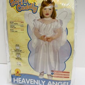 New Rubies Angel Costume Dress Child Heavenly Angel Costume